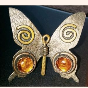 Butterfly Pin Brooch